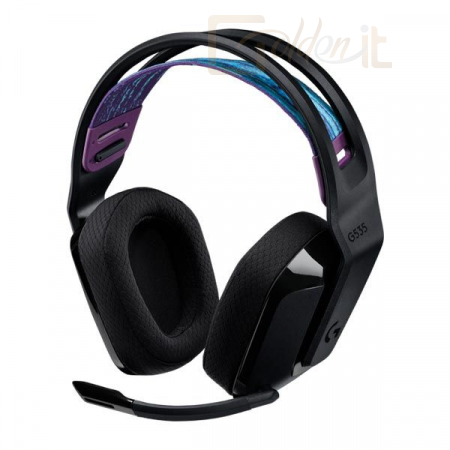 Fejhallgatók, mikrofonok Logitech G535 Gamer Wireless Headset Black - 981-000972