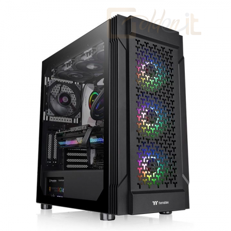 Ház Thermaltake Versa T27 TG ARGB Window Black - CA-1W2-00M1WN-01