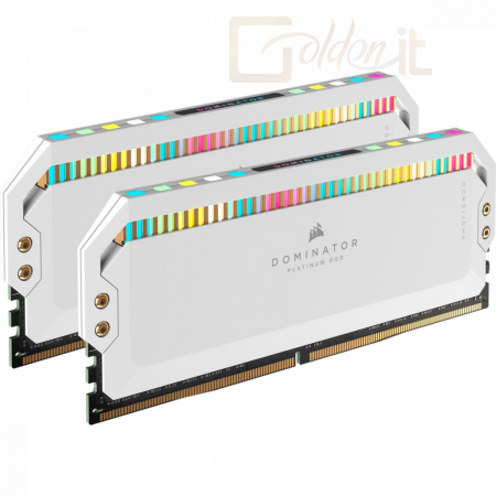 RAM Corsair 64GB DDR5 5200MHz Kit(2x32GB) Dominator Platinum RGB White - CMT64GX5M2B5200C40W