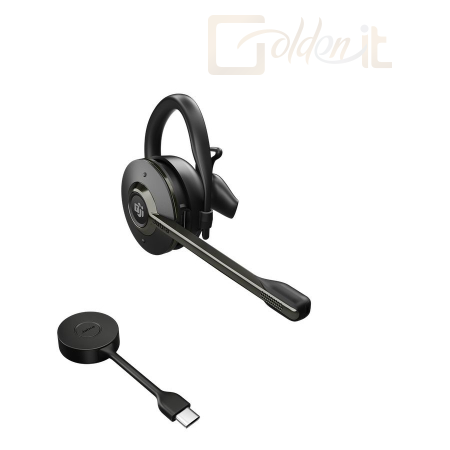 Fejhallgatók, mikrofonok Jabra Engage 55 MS Teams Mono Headset Black - 9555-470-111