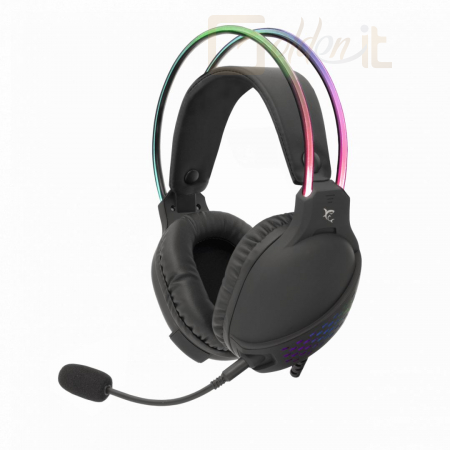 Fejhallgatók, mikrofonok White Shark OX RGB Gaming headset Black - GH-2140