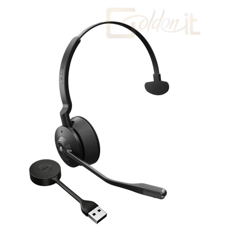 Fejhallgatók, mikrofonok Jabra Engage 55 MS Teams Mono Headset Black - 9553-450-111