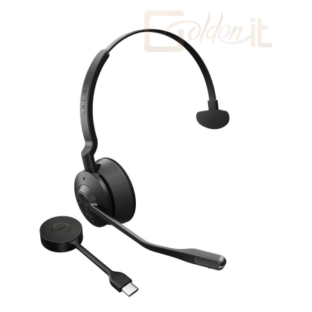 Fejhallgatók, mikrofonok Jabra Engage 55 UC Mono Headset Black - 9553-430-111