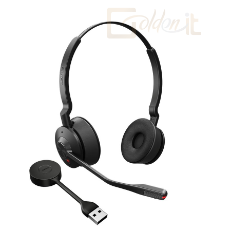 Fejhallgatók, mikrofonok Jabra Engage 55 UC Stereo Headset Black - 9559-410-111