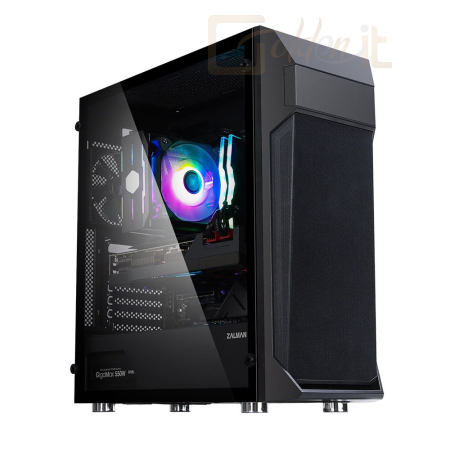 Ház Zalman Z1 PLUS Window Black - Z1 PLUS