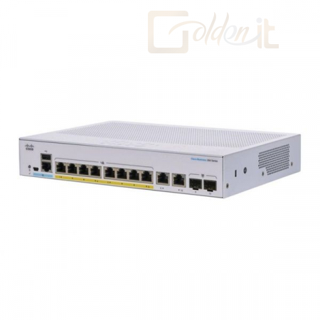 Hálózati eszközök Cisco CBS350-8P-2G-EU 8-port Business 350 Series Managed Switch - CBS350-8P-2G-EU