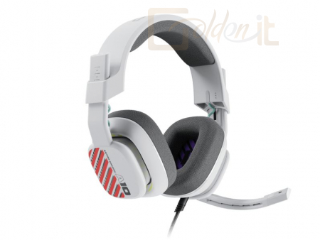 Fejhallgatók, mikrofonok Logitech Astro Gaming A10 Gen 2 Headset White - 939-002064
