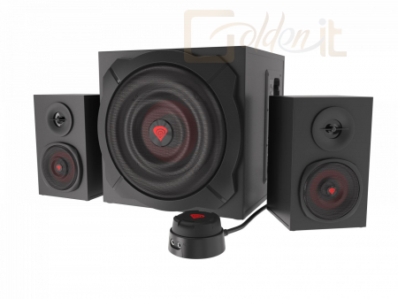 Hangfal Genesis Helium 610BT Gamer Speaker Red/Black - NCS-1408