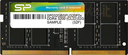 RAM - Notebook Silicon Power 32GB DDR4 3200MHz SODIMM - SP032GBSFU320X02
