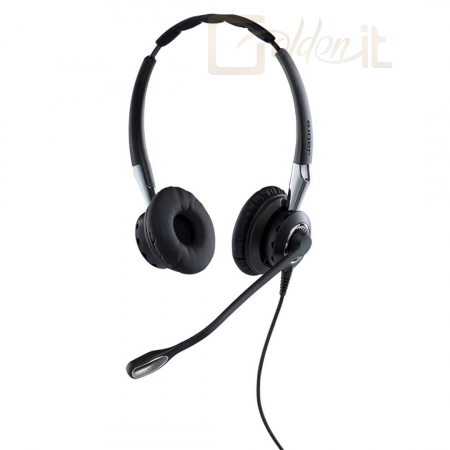 Fejhallgatók, mikrofonok Jabra BIZ 2400 II Duo Headset Black - 2409-720-209