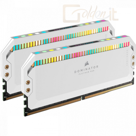 RAM Corsair 32GB DDR5 5200MHz Kit(2x16GB) Dominator Platinum RGB White - CMT32GX5M2B5200C40W