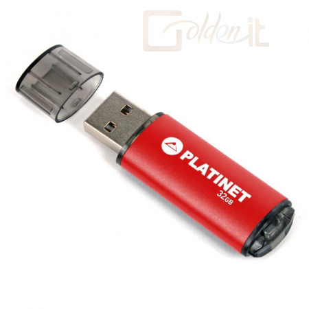 USB Ram Drive Platinet 32GB USB2.0 Flash Drive  X-Depo Red - PMFE32R