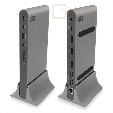 Notebook kiegészitők ACT AC7047 USB-C Docking Station - AC7047