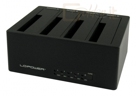 Mobilrack LC Power LC-DOCK-U3-4B HDD docking station - LC-DOCK-U3-4B