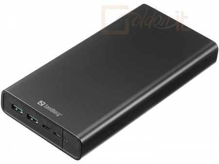 Powerbank vésztöltők Sandberg Powerbank USB-C PD 100W 38400 - 420-63