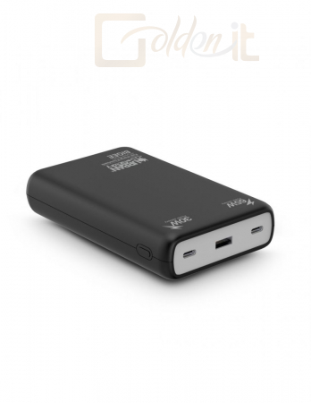 Powerbank vésztöltők URBAN factory Bigee power 20000mAh PowerBank Black - BEB22UF