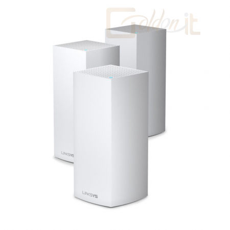 Hálózati eszközök Linksys Velop Whole Home Intelligent Mesh WiFi 6 AX4200 System Tri-Band 3-pack - MX12600-EU