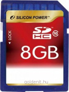 Silicon Power SD 8GB HC CL10
