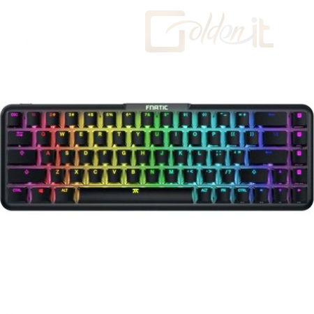 Billentyűzet Fnatic Gear Streak65 RGB Gaming Mechanical Keyboard Black UK - KB0005-010