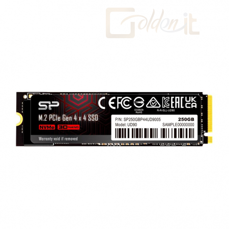 Winchester SSD Silicon Power 250GB M.2 2280 NVMe UD90 - SP250GBP44UD9005