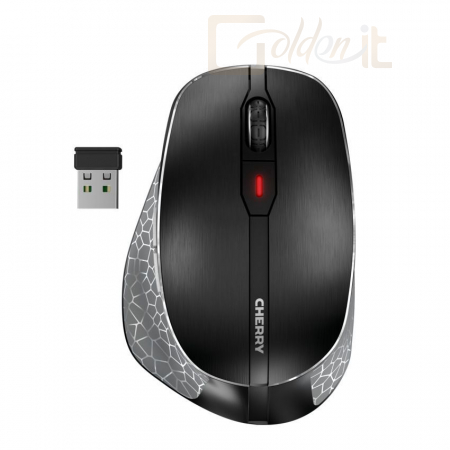 Egér Cherry MW 8C Ergo Wireless Mouse Black - JW-8600