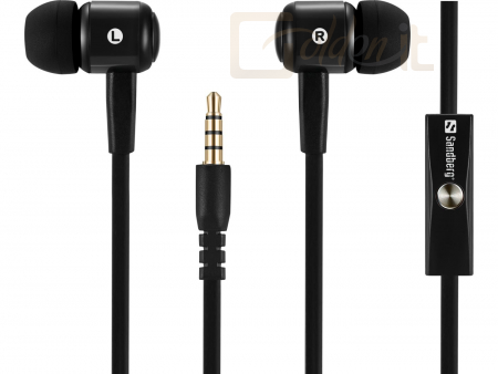 Fejhallgatók, mikrofonok Sandberg Speak’n Go In-Earset Black - 125-62