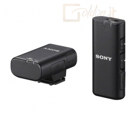 Fejhallgatók, mikrofonok Sony ECM-W2BT Wireles Microphone Black - ECMW2BT.CE7