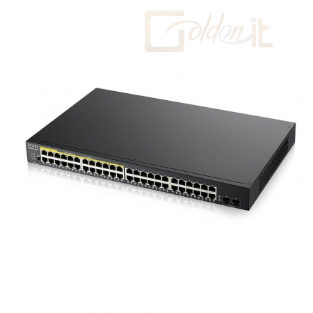 Hálózati eszközök ZyXEL GS1900-48HPv2 48port GbE Smart Managed Switch - GS1900-48HPV2-EU0101F