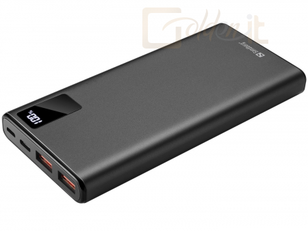 Powerbank vésztöltők Sandberg USB-C PD 20W 10000 10000mAh PowerBank Black - 420-58