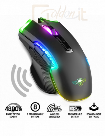 Egér Spirit Of Gamer Elite-M70 Black - S-EM70RF