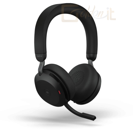 Fejhallgatók, mikrofonok Jabra Evolve2 75 MS Wireless Stereo Headset Black - 27599-999-999