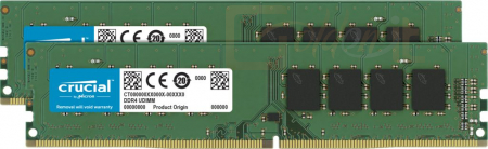 RAM Crucial 64GB DDR4 3200MHz Kit(2x16GB) - CT2K32G4DFD832A