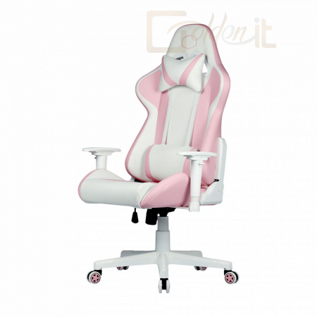 Gamer szék Cooler Master Caliber R1 Gaming Chair Pink/White - CMI-GCR1S-PKW