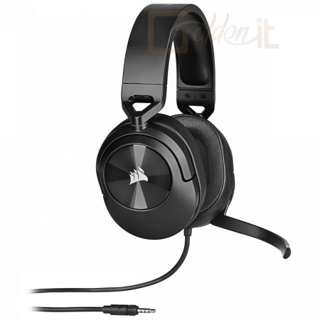Fejhallgatók, mikrofonok Corsair HS55 Surround Gaming Headset Carbon - CA-9011265-EU