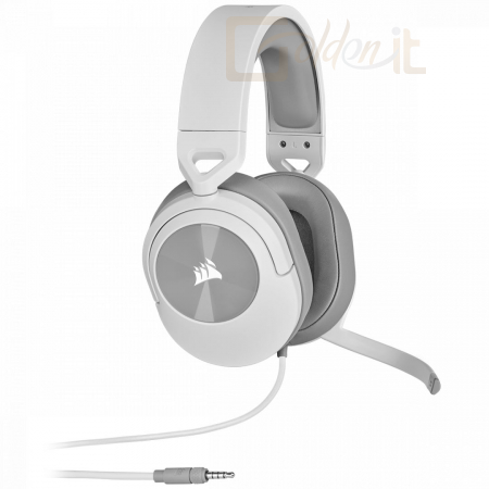 Fejhallgatók, mikrofonok Corsair HS55 Surround Gaming Headset White - CA-9011266-EU