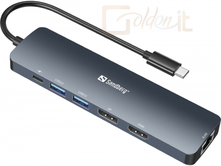 Notebook kiegészitők Sandberg USB-C 8K Display Dock - 136-43