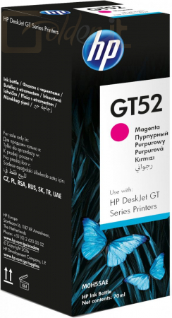 Nyomtató - Tintapatron HP GT52 Magenta - M0H55AE
