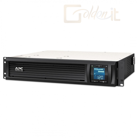 Szünetmentes tápegység APC Smart-UPS C 1000VA 2U Rack Mount LCD - SMC1000I-2UC