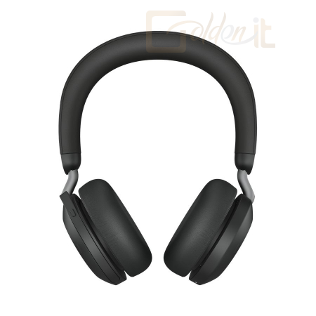 Fejhallgatók, mikrofonok Jabra Evolve2 75 MS Wireless Stereo Headset + Charging Station Black - 27599-999-989