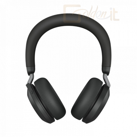 Fejhallgatók, mikrofonok Jabra Evolve2 75 USB-C MS Wireless Stereo Headset Black - 27599-999-899
