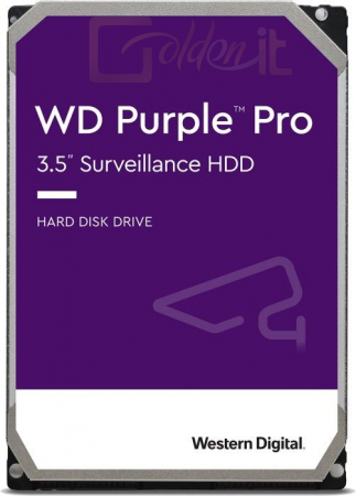 Winchester (belső) Western Digital 22TB 7200rpm SATA-600 512MB Purple Pro WD221PURP - WD221PURP