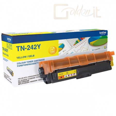 Nyomtató - Tintapatron Brother TN-242Y Yellow toner - TN242Y