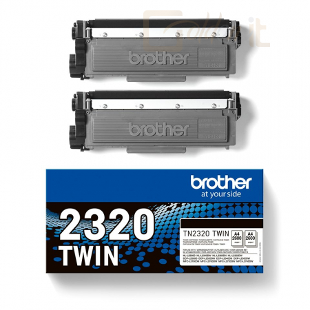 Nyomtató - Tintapatron Brother TN2320TWIN Black toner - TN2320TWIN