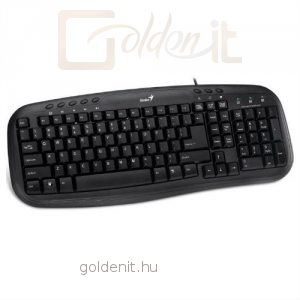 Genius KB-M205 Ps/2 fekete