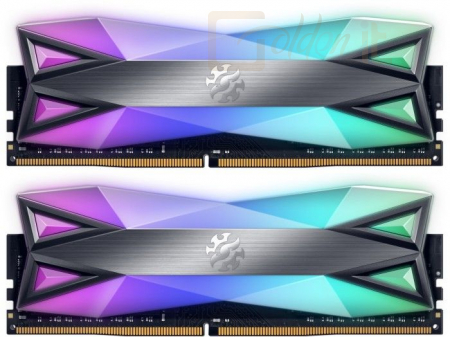 RAM A-Data 32GB DDR4 3200MHz Kit(2x16GB) XPG Spectrix D60G RGB Tungsten Grey - AX4U320016G16A-DT60