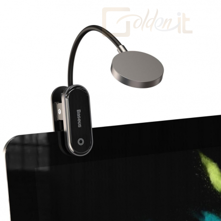 Notebook kiegészitők Baseus  Comfort Mini Clip Lamp Gray - DGRAD-0G