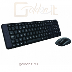 Logitech MK220 USB billentyűzet + egér Combo Fekete