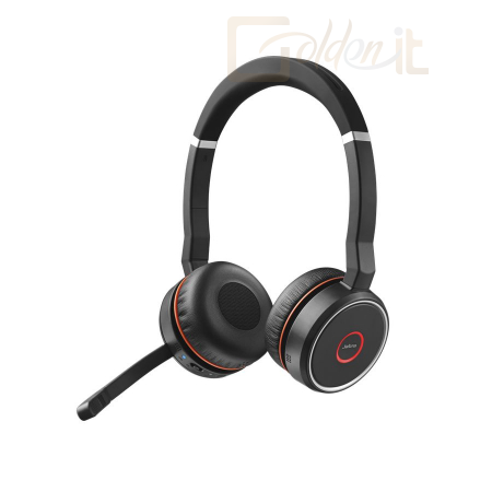Fejhallgatók, mikrofonok Jabra Evolve 75 SE MS Stereo Headset with Link 380 - 7599-848-109