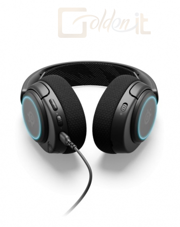 Fejhallgatók, mikrofonok Steelseries Arctis Nova 3 Headset Black - S61631