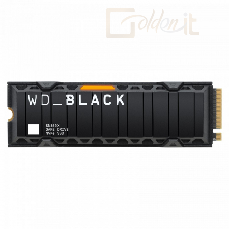 Winchester SSD Western Digital 2TB M.2 2280 NVMe SN850X With Heatsink Black - WDS200T2XHE